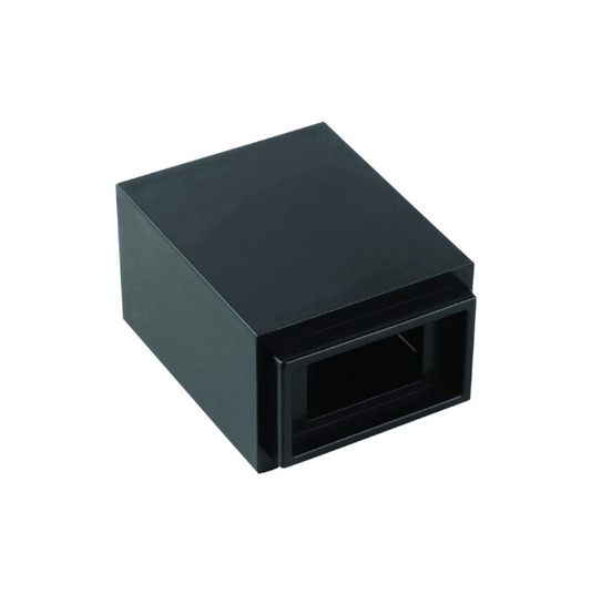 Wavin Osma RoundLine Bracket Extension Piece (Black) – 0T030B
