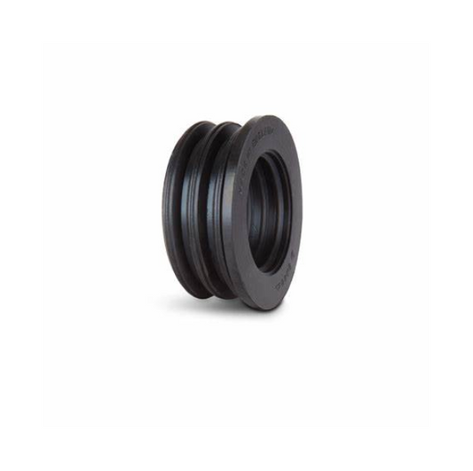 40mm Soil & Vent Push-Fit Boss Adaptor - Polypipe (Black) – SN40