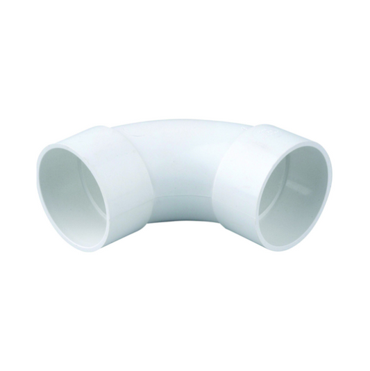Wavin OsmaWeld Waste 32mm 87.5° Bend (White) – 4Z161W