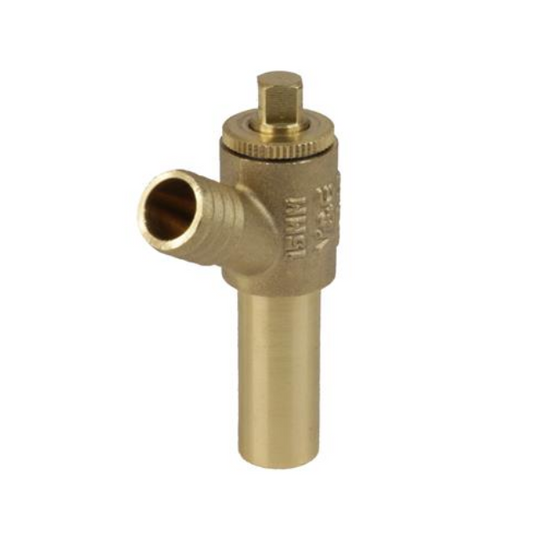GENBRA Type A Drain Off Cock Extended Heavy Pattern (Brass) 15mm – BFDOCTAEX-15