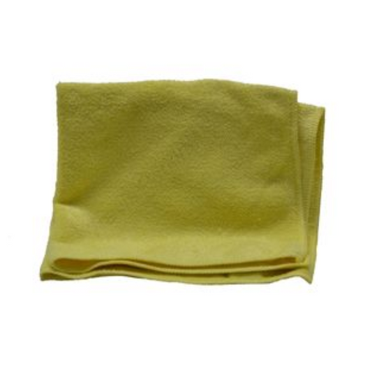 Heavy Duty Microfiber Cleaning Cloths (Yellow) Pack of 5 – 1012554