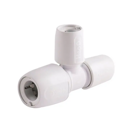 Wavin Hep2O 15mm Equal Tee (White) 15mm - HD14/15W