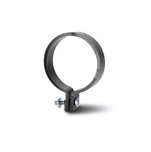 68 mm Pipe Clip with Nut & Bolt - Polypipe Waste System (Black) – RR153B