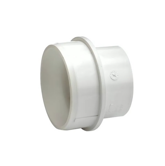 40mm OsmaSoil Solvent Weld Boss Adaptor - Wavin (White) - 2S299W