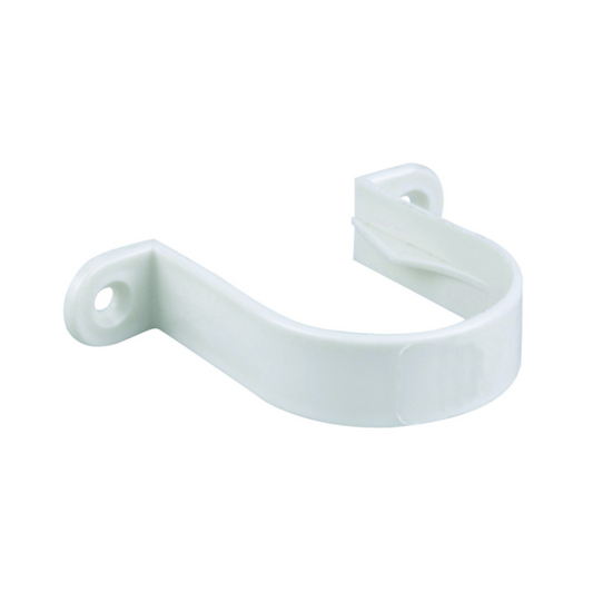 40mm Osma Push-Fit Waste Pipe Bracket - Wavin (White) – 5W081W