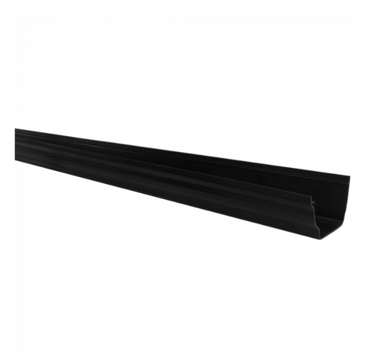 117 mm x 75 mm x 4M Sovereign Gutter (Black) – RH701B