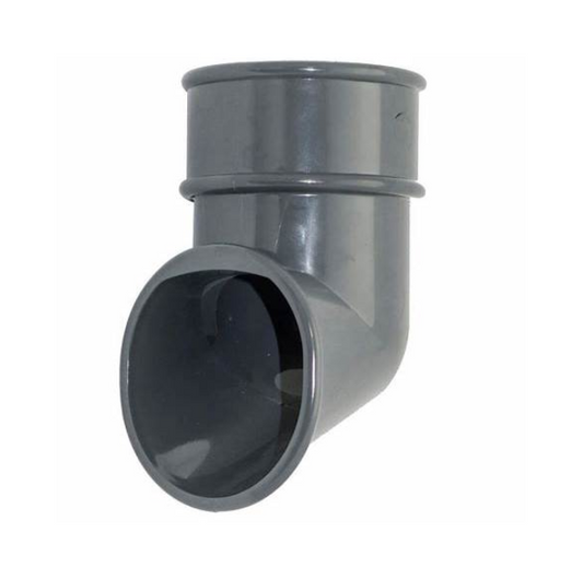 68mm Downpipe Shoe - Polypipe (Anthracite) – RR128A