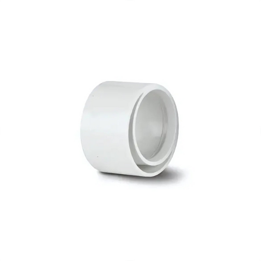 Polypipe System 2000 Solvent‑Weld Reducer (White) 40mm x 32mm – MU111W