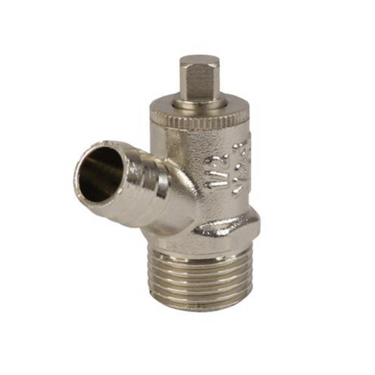 Genbra Drain-Off Cock Type A Imperial (Chrome-Plated Brass) ½" BSP – BFDOCTA-D