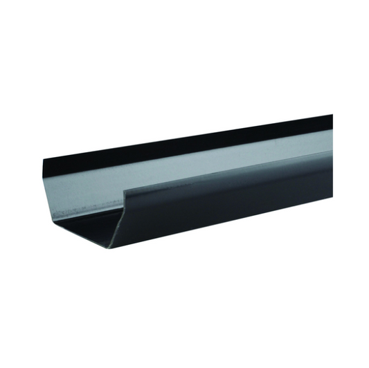 Wavin Osma SquareLine Square Gutter (Black) 100mm x 4M – 4T874B