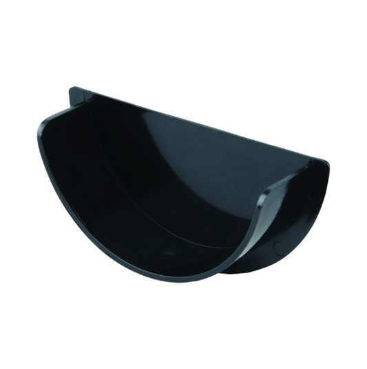 112mm Osma RoundLine Internal Stop End - Wavin (Black) – 0T010B