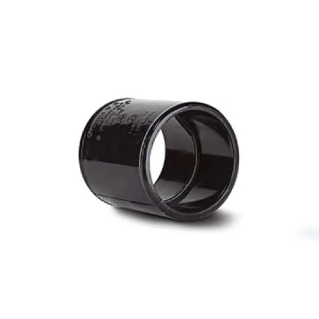 Polypipe System 2000 Solvent-Weld Straight Coupling (Black) 40 mm - MU210B