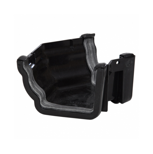 117 mm x 75 mm x 135° External Sovereign Angle - Polypipe (Black) – RH704B