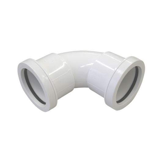 Wavin Knuckle Bend 90° (White) 50mm – 2W160W