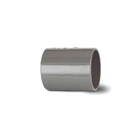 Polypipe Waste System Straight Coupler (Grey) 50 mm – WS58G