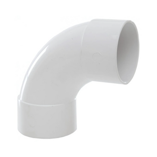 Polypipe Waste System Swept Bend (White) 50 mm x 92.5°– WS52W