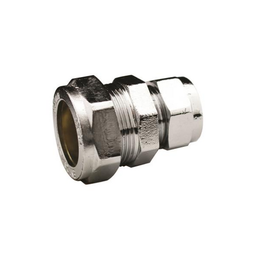 Compression Reducing Coupling (Chrome) 22mm x 15mm – CCRC-2215
