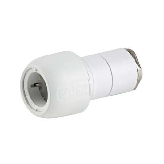 Wavin Hep2O Straight Coupler (White) 22mm - HD2/22W