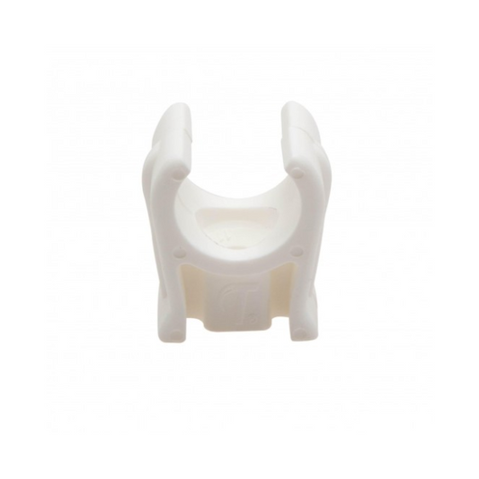 Talon Snap-in Open Pipe Clip (White) 28mm – OPS28