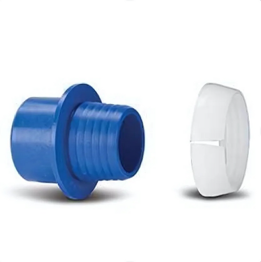 Polyfast HDPE Adaptor Set (Dark Blue) 50mm x 1½" – 466C112