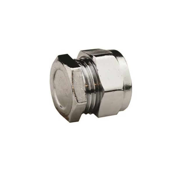 Chrome Compression End Cap (Chrome) 42mm – CCEC-42