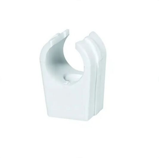 Talon Snap-in Open Pipe Clip (White) 15mm – OPS15