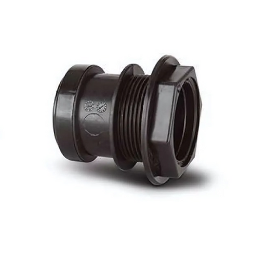 Polypipe Push-Fit Tank Connector (Black) 32 mm - WP35B