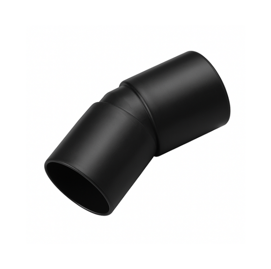21.5mm Osma Solvent Weld Overflow Bend 45 Degree - Wavin (Black) - 1E166B
