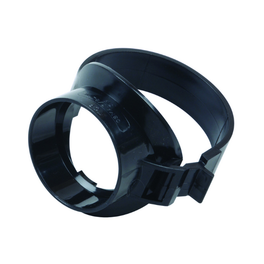 Wavin OsmaSoil Ring-Seal System Strap Boss (Black) 82mm – 3S319B