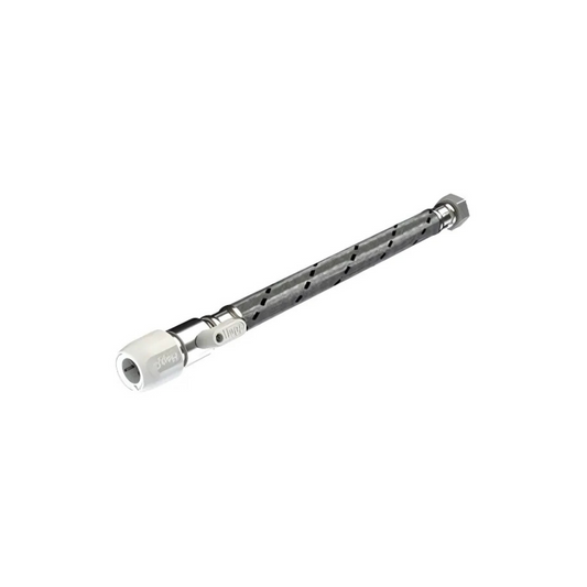 Wavin Hep2O Flexible Tap Connector Valve Handle (Silver) 15mm x 1/2in x 300mm - HD125EH/15W