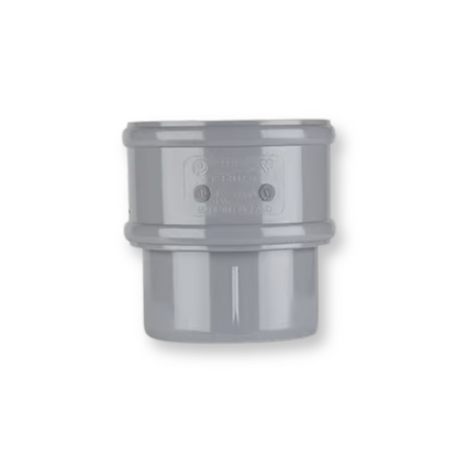 Polypipe Downpipe Connector (Grey) 68mm - RR125G
