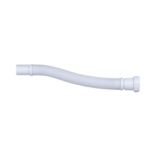 Wavin Osma Flexible Waste Connector (White) 40mm 450mm - 5V901W