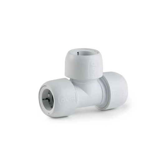 Wavin Hep2O Equal Tee (White) 28mm – HD10/28W