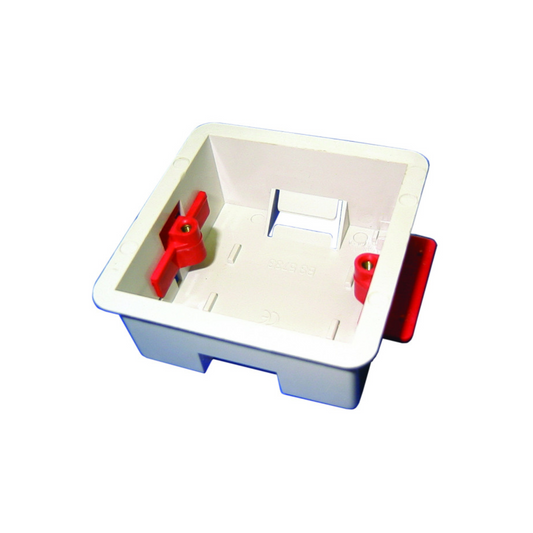 Wavin Hep2O Plastic Rad Outlet Back Box (Grey) 15mm - HX109 GY
