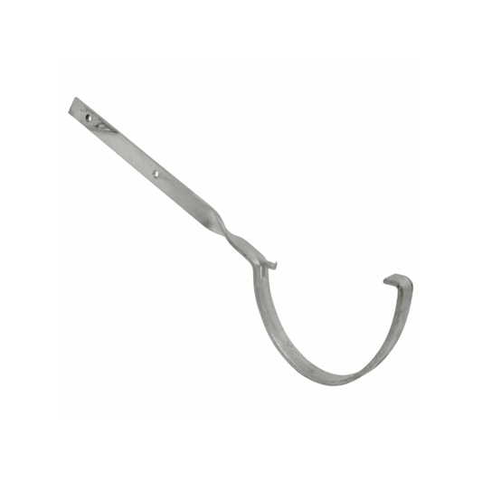 Polypipe Galvanised Gutter Support Brackets Side Rafter (Silver) 117mm - RD512