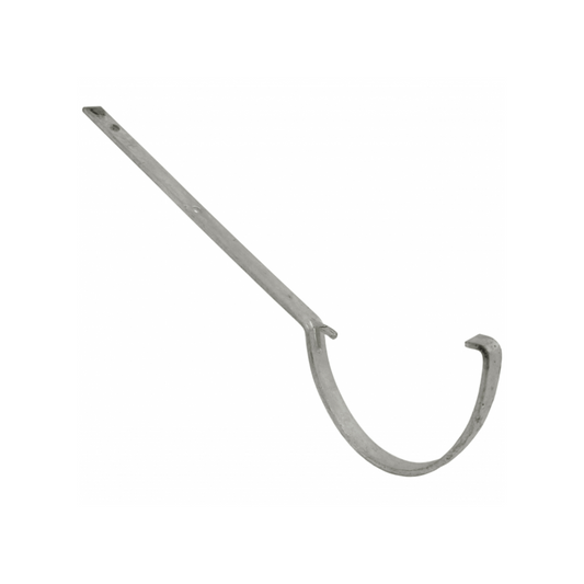 Polypipe Galvanised Gutter Support Brackets Top Rafter (Silver) 117mm - RD510
