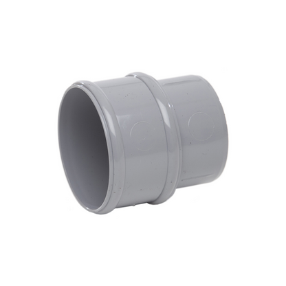 Polypipe Downpipe Connector (Grey) 68mm - RR125G