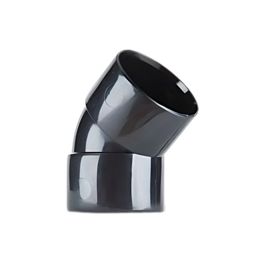 Polypipe Solvent Weld Waste System  Obtuse Bend (Black) 40mm x 45° - WS18B