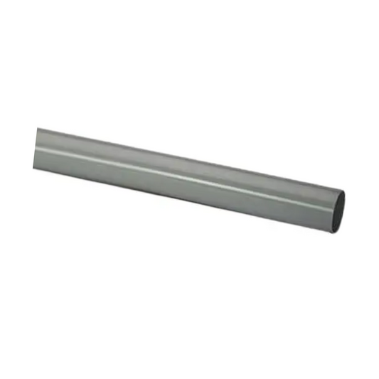 68mm x 4M Round Down Pipe - Polypipe (Grey) - RR123G