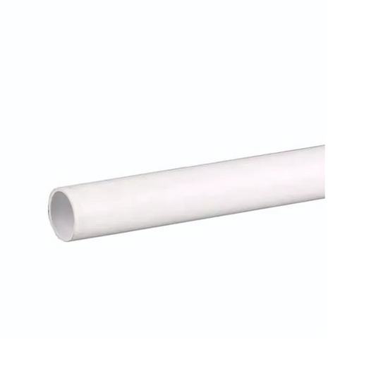 68mm x 5.5M Round Down Pipe - Polypipe (White) - RR124W