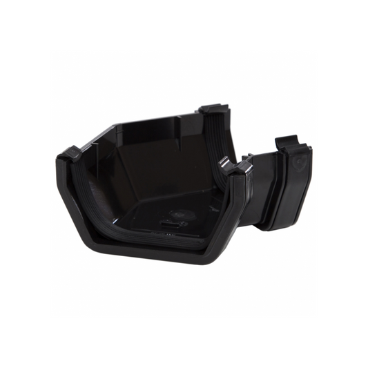 Polypipe Rainwater Square Gutter (Black) 135° 112mm - RS204B
