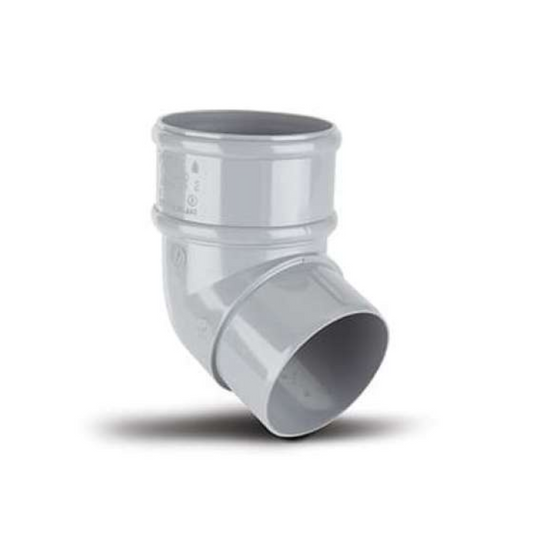 68mm x 112.5° Offset Bend - Polypipe (Grey) - RR127G