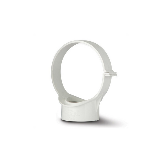 Polypipe System 2000 Strap Boss (White) 110mm - SG70W
