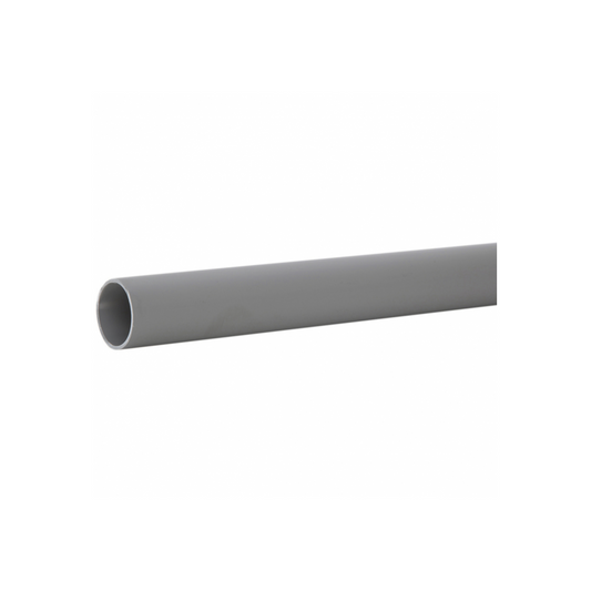 Polypipe Push Fit Waste Pipe (Grey) 40mm x 3m - WP12G