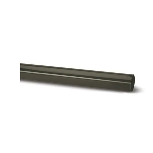 68mm x 5.5M Round Down Pipe - Polypipe (Anthracite) - RR124A