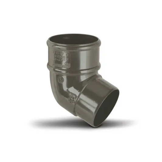 68mm x 112.5° Offset Bend - Polypipe (Anthracite) - RR127A