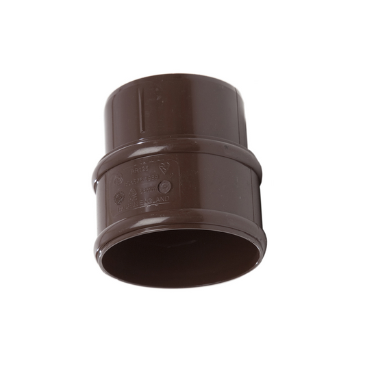 Polypipe Downpipe Connector (Brown) 68mm - RR125BR