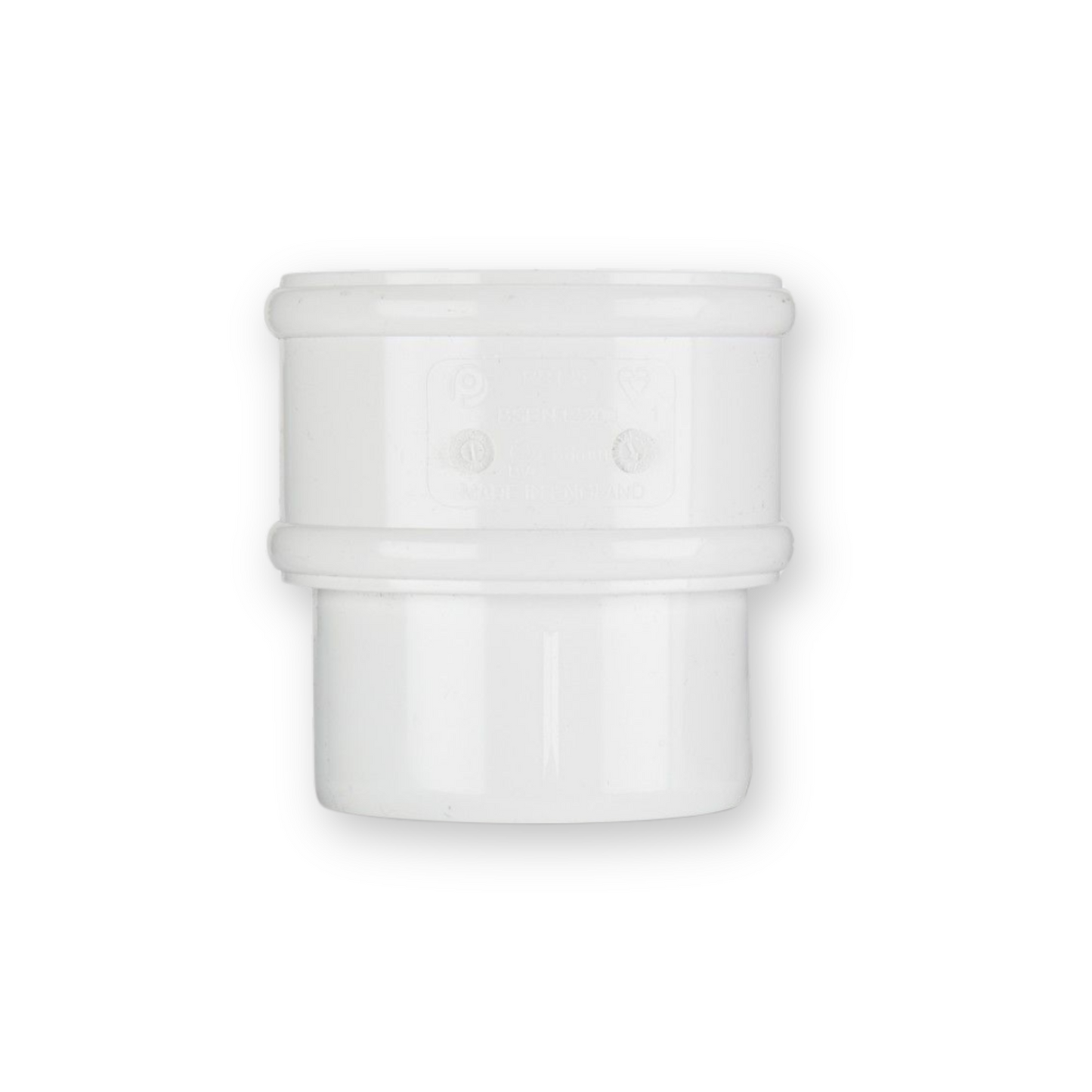 Polypipe Downpipe Connector (White) 68mm - RR125W