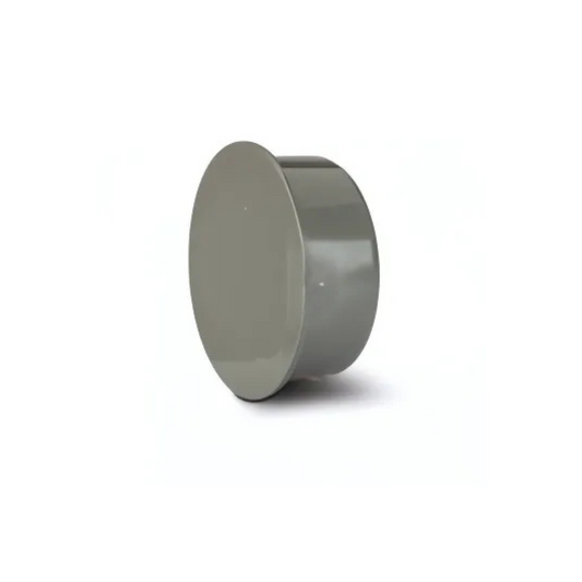 Polypipe System 2000 Socket Plug (Grey) 160mm - SH666SG