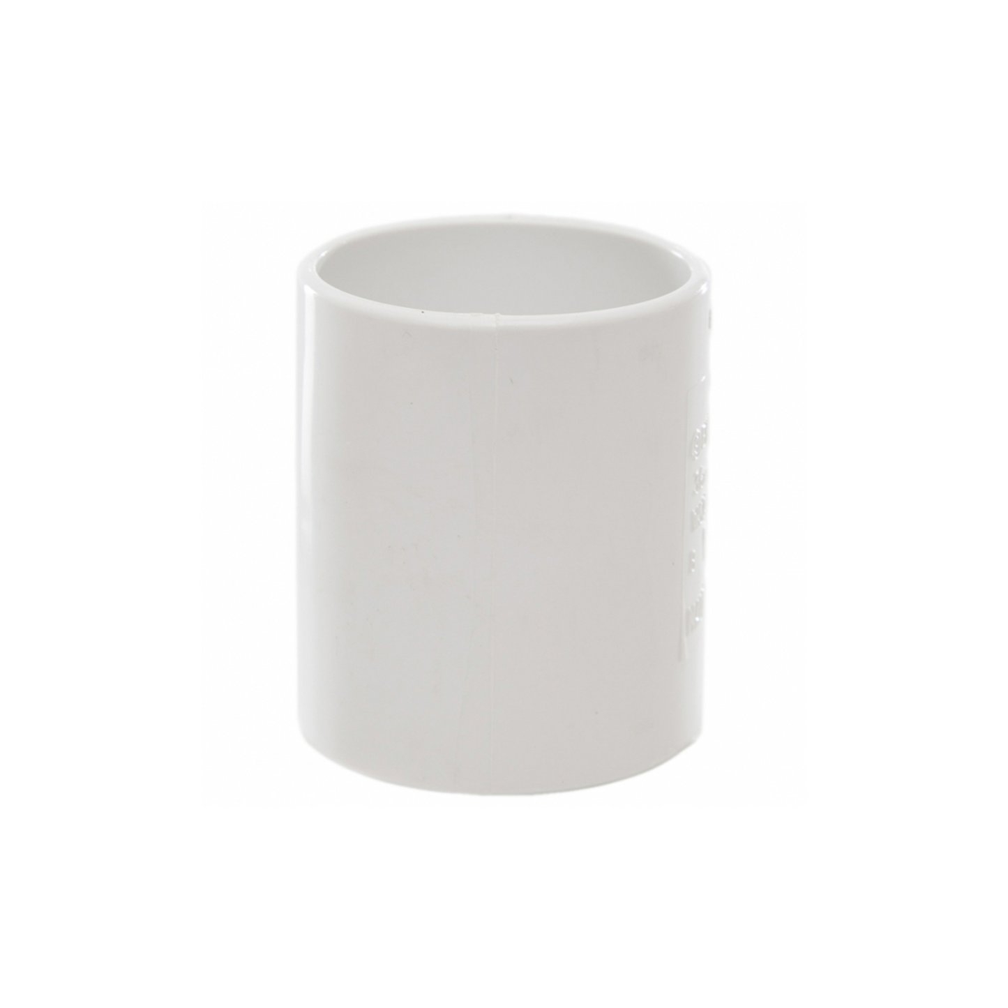 32mm ABS Straight Coupling Solvent Weld - Polypipe Waste(White) - WS25W